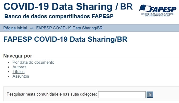 COVID-19 Data Sharing/BR makes more datasets available