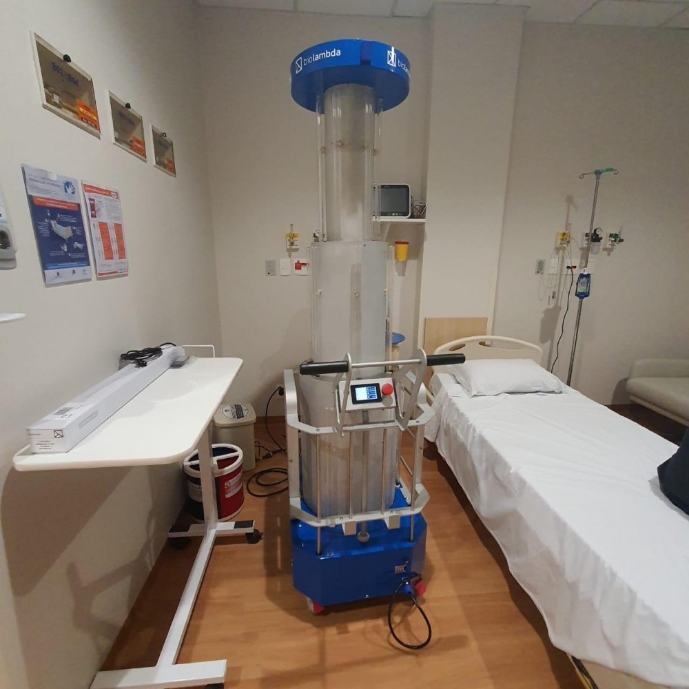 Brazilian startup develops remotely operated room sterilization device