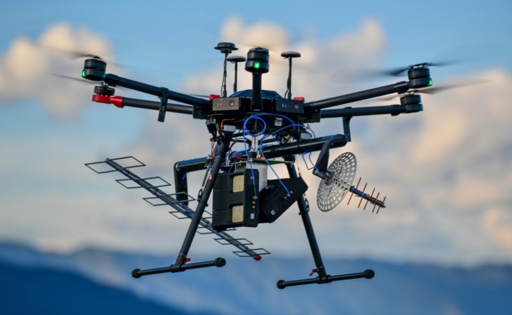 Drone-borne radar monitors sugarcane growth