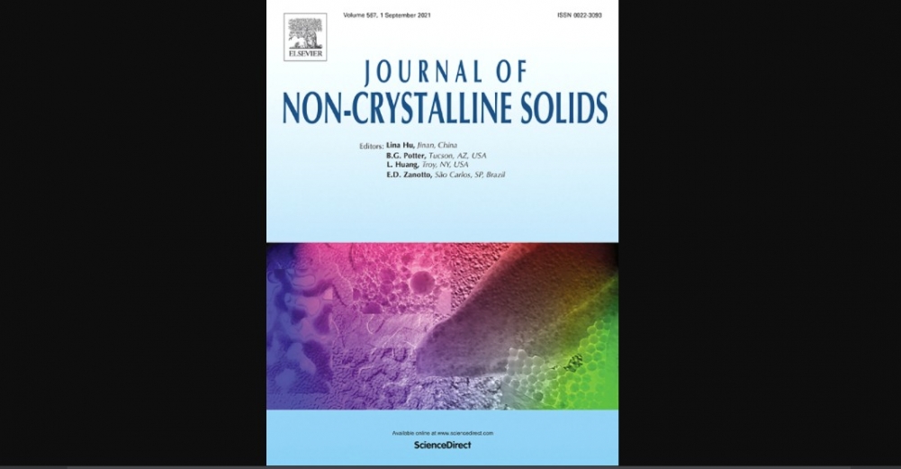 Três estudos da UFSCar estão entre os mais baixados de 2020 no Journal of Non-Crystalline Solids