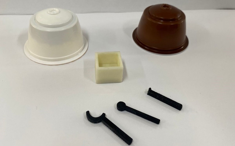 Cápsulas de café usadas podem ser aproveitadas na produção de filamentos para impressão 3D