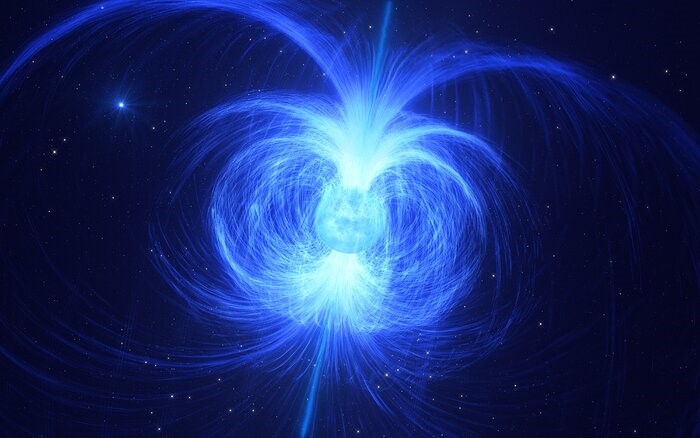 Identifican una estrella capaz de formar un magnétar, el imán más poderoso del Universo