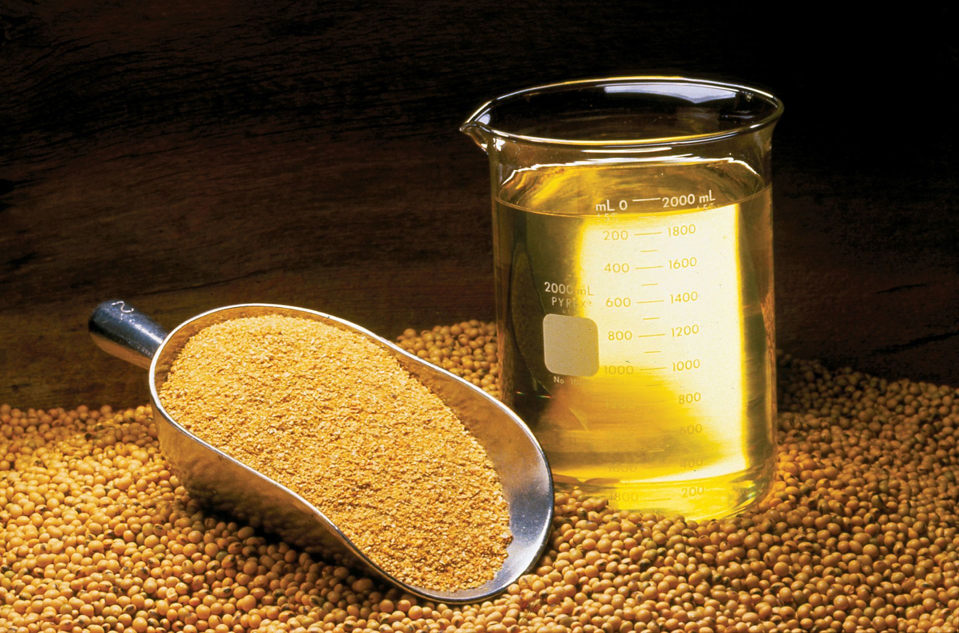 Soybean oil production residue can be used to make a product that treats symptoms of menopause