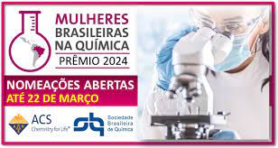 7º Prêmio Mulheres Brasileiras na Química recebe inscrições