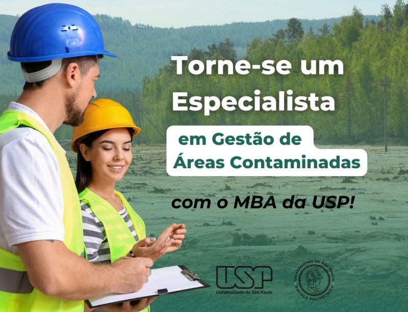 Poli-USP recebe inscrições para MBA em gestão de áreas contaminadas