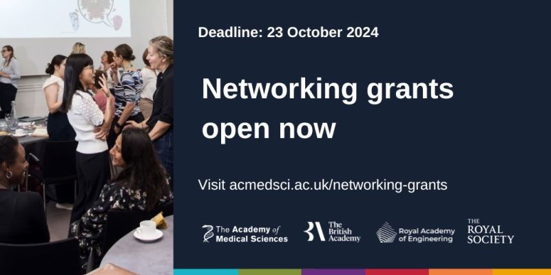 The British Academy of Medical Sciences is opening a new call for researchers