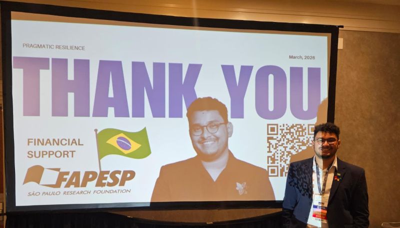 Bolsista da FAPESP vence o 2026 Best Article Award