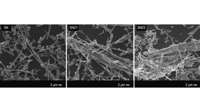 Researchers use ceramic material with a crystalline structure to degrade dyes and inactivate bacteria