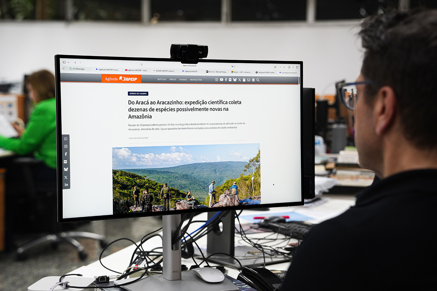 Agência FAPESP estreia novo layout