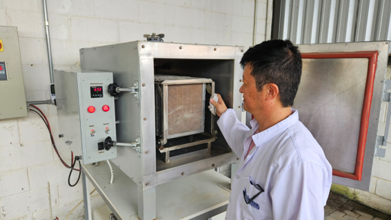 Technology based on recycled synthetic fibers enables the production of drinking water from moisture in the air