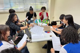 Formando futuros negociadores: alunos do ensino médio do Pará participam de simulado da COP