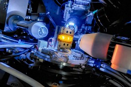 Novo instrumento no acelerador Sirius permite observar células solares em funcionamento