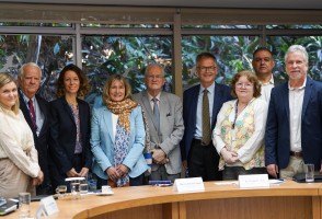 Representantes de agência alemã visitam a FAPESP para discutir colaborações em pesquisa