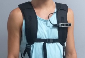 Wearable device helps blind people detect obstacles