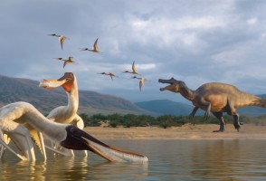 Vómito fosilizado revela el primer pterosaurio filtrador de los trópicos