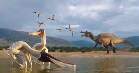 Vômito fossilizado revela primeiro pterossauro filtrador dos trópicos