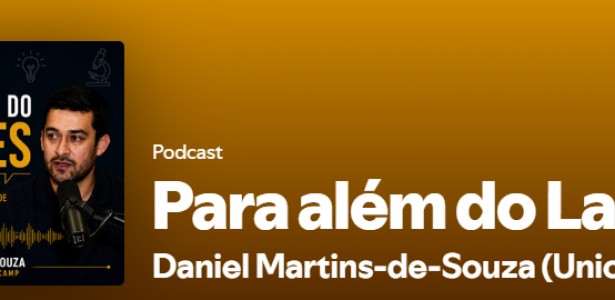 “Para além do Lattes” vira podcast com Daniel Martins-de-Souza