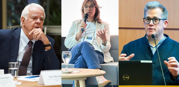 Cientistas discutindo em webinar sobre pesquisa e inovação
