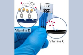 Un chip bioelectrónico detecta la presencia de las vitaminas C y D en la saliva en menos de 20 minutos